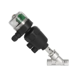 SS304 SS316 Y Type Globe Valve ANSI PN16 On Off Industrial Control Pneumatic Control Valve