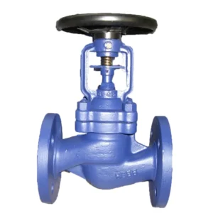 SS316 CF8F Carbon Steel Globe Valve DIN Flange Pneumatic Electric
