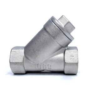 SS316 CF8M Y Strainer 3/4 1/2 Inch Water Industry Ball Valve Filter High Temperature Oil Media ASME Standard ISO9001