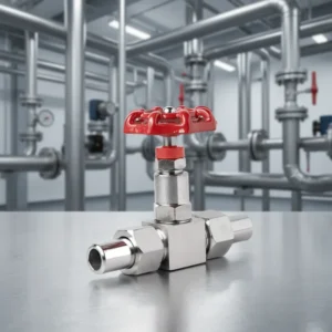 SS316 High Pressure PN160 DN20 Precision Control Manual Stainless Steel Needle Valve Factory