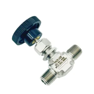SS316 NPT1 4 External Thread Needle Valve Cylinder Needle Valve Fitting for Petrochemical and Gas Applications