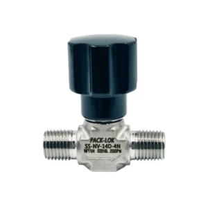 SS316 NPT1 4 Non rotating stem Needle Valve NV NVT Series Needle Valve for Instrumentation Analytical Systems