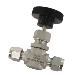 SS316L Gas Needle Valve with 1/4 Tube Fitting Connection SS-VNV1 Series