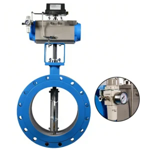 SY700S Pneumatic Butterfly Valve with 1/4 in to 4 Inch Port Sizes for Chemical and Petroleum Applications