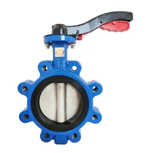 Samson FLD71XH 16 Manual Sanitary Flanged Butterfly Valve Cast Iron EPDM Seat Wafer Stainless Steel