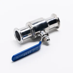 Sanitary Grade 2in Two piece Stainless Steel 316 304 Clamped Ball Valve Triclamp 2PC Through Ball Valve 1 2in