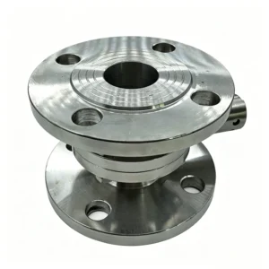 Sanitary Grade 304 Stainless Steel Flange Butterfly Valve Suitable for Water Treatment Food and Pharmaceutical Industries