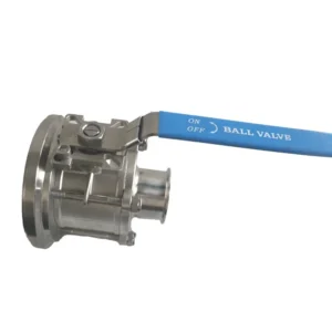 Sanitary Manual Tank Bottom Ball Valves for Discharge Port at Tank Bottom