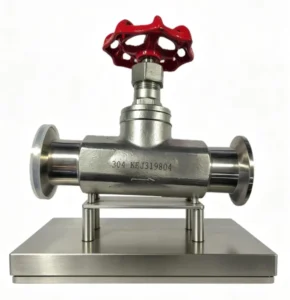 Sanitary Quick-Install Globe Valve 304 316L Stainless Steel Tri-Clamp Connection DN15-DN100 Food Grade Manual Control Valve