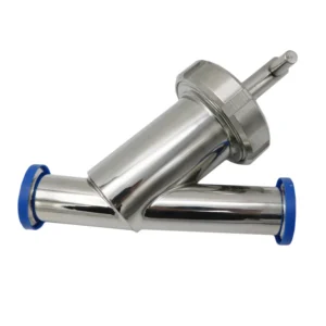Sanitary Stainless Steel Filter Y Type Strainer With Basket