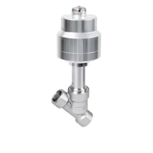 Sanitary Stainless Steel Pneumatic Angle Seat Valve