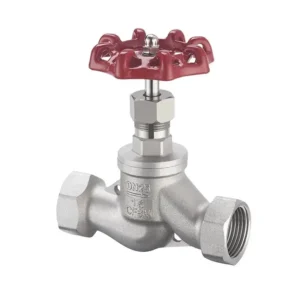 Screw End S Type PN 1.6Mpa DN32 Stainless 304 Water Pipe Shutoff Valves