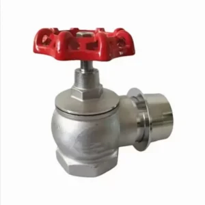 ShengFeng Fire Fighting Angle Landing Valve Brass Emergency Shutoff Valve 16bar Working Pressure for Building Fire Protection