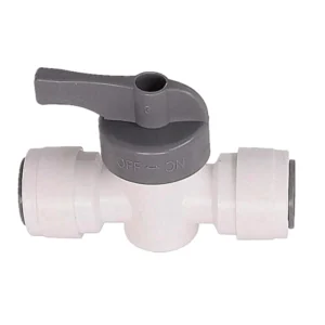 Shut off Valve 3/8 to 3/8OD Quick Connect for Beer