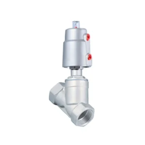 Silent Stainless Steel Angle Valve with Reliable Sealing for No Noise Control Applications