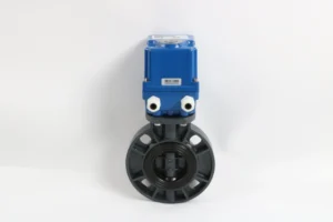 Smart Electric Water Valve 12V DC Stainless Steel Motorized Butterfly Valve Wafer Type Automatic Shut Off Valve