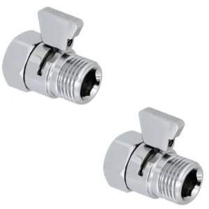 Solid Brass Shower Head Shut-Off Valve