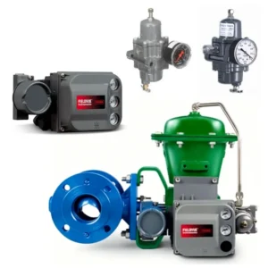 Spring and Diaphragm Rotary Actuator with DVC2000 DVC6200 Positioner Oil Gas Chemical