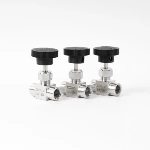 Stainless Steel 304/316 1/4″ 3/8″ Female Thread Needle Valve BSP NPT Thread Instrumentation Internal Threaded 2 Way Needle Valve