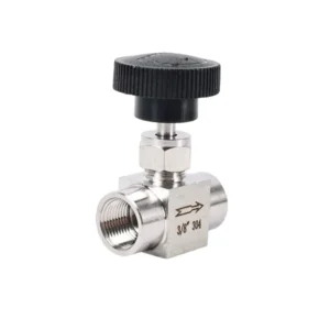 Stainless Steel 304 316L 1/8 1/4 3/8 1/2 3/4 Instrument Block Valve Compression Tube Fitting Female Thread Needle Valve
