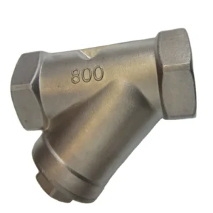 Stainless Steel 304 Casting Industrial Y Type Female Threaded Water Filter Strainer