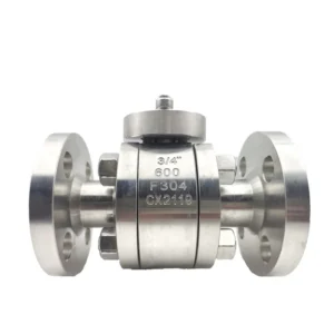 Stainless Steel 304 Flange Ball Valve Hard Seal Corrosion resistant High temperature Resistant Forged Steel Ball Valve