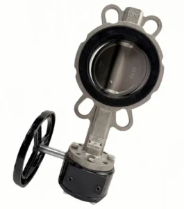 Stainless Steel 304 Flanged Manual Clamp Handle DN50 DN1000 Water General Model D71X Low Temperature Butterfly Valve