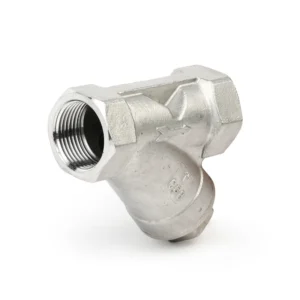 Stainless Steel 304 High Temperature Flush Valves Filter Screwed End NPT Y Type Strainer