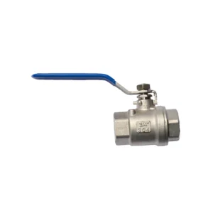 Stainless Steel 304 Manual Ball Valve with Threaded Ends 1000WOG Full Bore BSP NPT Thread EPDM Sealing for Water Media