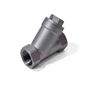 Stainless Steel 304 Y Type Female Thread Strainer Filter DN15 DN50 1/2 2 Inch Manual Control Water Gas Oil 1 Year Warranty