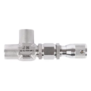 Stainless Steel 316 Manual Angle Micro Metering Valve Flow Meter Needle Valve Control Metering 5000psi 1/8″-3/8″