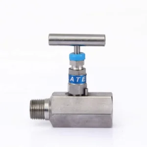 Stainless Steel 316 Needle Valve Manual Power 6000psi High Pressure Gas Customizable for Type
