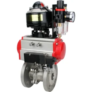 Stainless Steel AISI 316 Ball Valve BV3232P 2pc FP F ISO H DN15-150 Flanged Full Bore Two Piece Stainless Steel Body