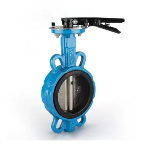 Stainless Steel ANSI 150LB 304 316 JIS 10K PN10 16 Cast Iron PTFE EPDM Soft Sealing Water Manual Wafer Butterfly Valve