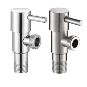 Stainless Steel Angle Valve Water Control Bathroom Faucet G1/2 Angle Bathroom Faucet Valve