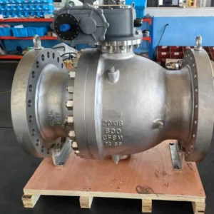 Stainless Steel Ball Valve ASME B16.34 Metal Seated Valve Oil and Gas Pipeline Waterworks