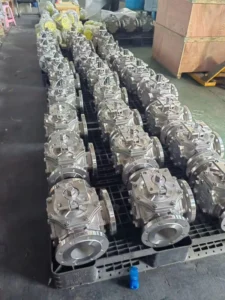 Stainless Steel Ball Valve Hardened Trim Abrasion Resistant Mining Slurry Threaded
