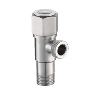 Stainless Steel Brushed 90 Degree Bathroom Toilet Corner Valve Multi-function Water Valve