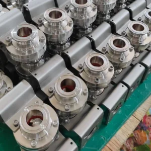Stainless Steel Butterfly Valve with Pneumatic
