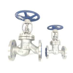 Stainless Steel Cast Steel German Standard Bellows Flanged Globe Valve WJ41H-16C for Thermal Oil Steam