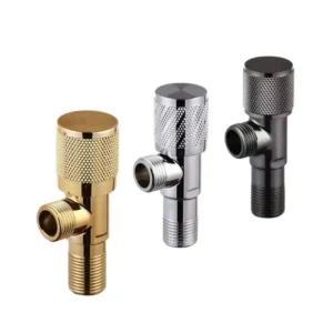 Stainless Steel Chrome Plated Angle Valve 1/2″ for Cold Hot Water Mixer Hotel Use