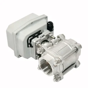 Stainless Steel DN50 2 Inch Electric Actuator Motorized Valve PN16 Flow Control Device