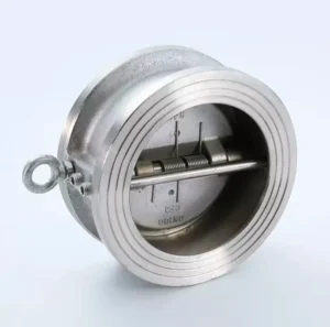 Stainless Steel Double Plate EPDM Seat Wafer Check Valve Manual One Way for General Water Applications with 3 Year Warranty