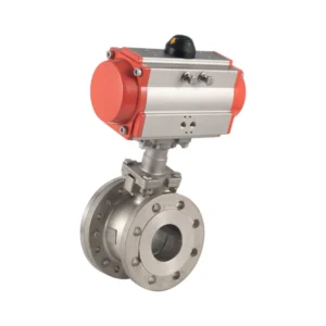 Stainless Steel Flanged Bottom Valve for Industrial Use