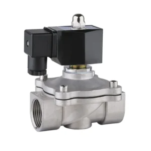 Stainless Steel Flanged Solenoid Valve For Fluid Control Electric Power Oil Media General Application Supported