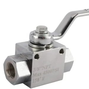 Stainless Steel High Pressure 3 8 Inch Quick Connector Washer Ball Valve Kit for Power Washer Hose