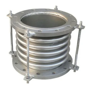 Stainless Steel High Pressure Bellows Expansion Joint with Flange Connectivity and Flexible Design for Industrial Piping