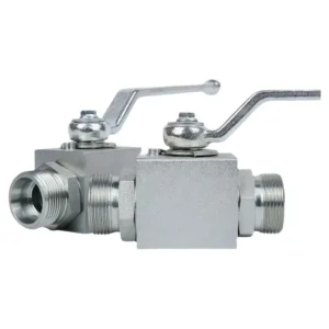 Stainless Steel Manual OEM Customizable Hydraulic Control Two way High Pressure Ball Valve for Oil High Temperature