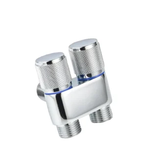 Stainless Steel Modern Thickened Angle Valves Factory Toilet Stop Valve Water Heater Hot Cold Dual-Function All One