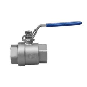 Stainless Steel One Piece Ball Valve Full Port 2PC Light Type Screw 304 Ball Valve